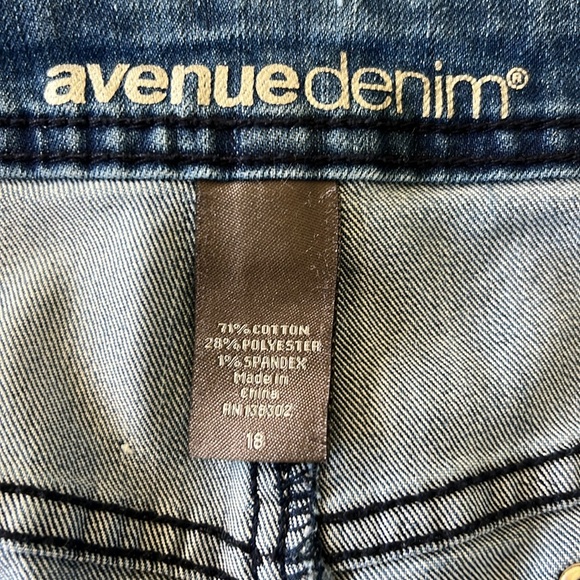 Avenue Denim Women’s Plus Size Skirt. - Picture 4 of 4